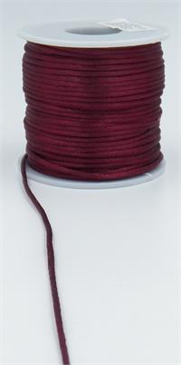 Round Satin Cord Wine