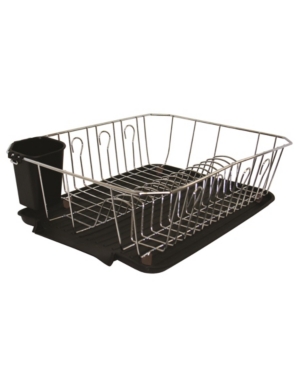 Dish Rack Chrome/Black Kennedy