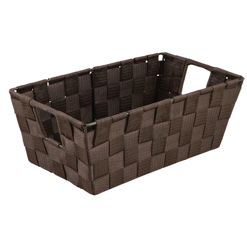 Woven Tote SML 6x11x4 Brown