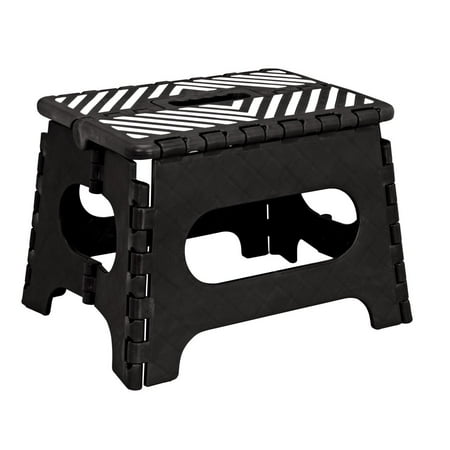 Stepstool Folding 9" Black