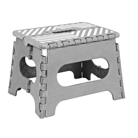 Stepstool Folding 9" Grey