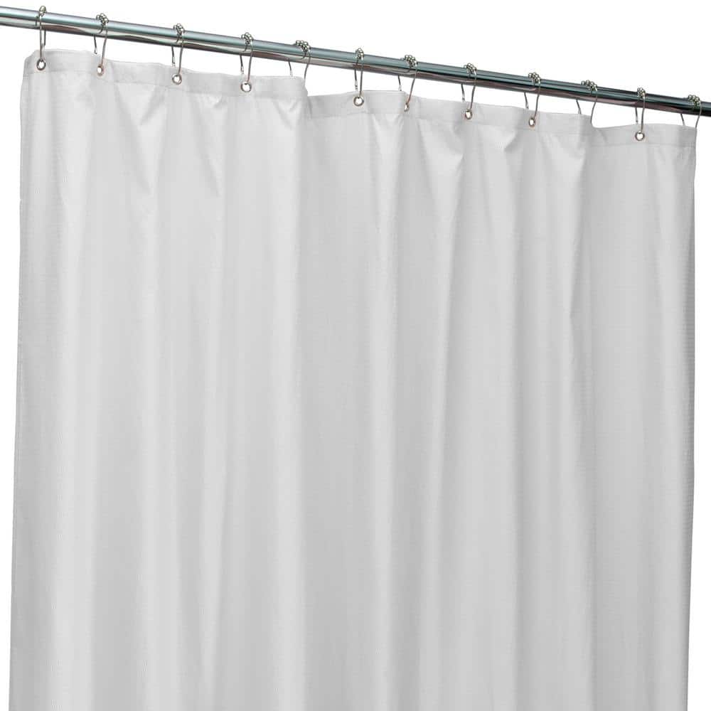 Shower Liner Microfiber White