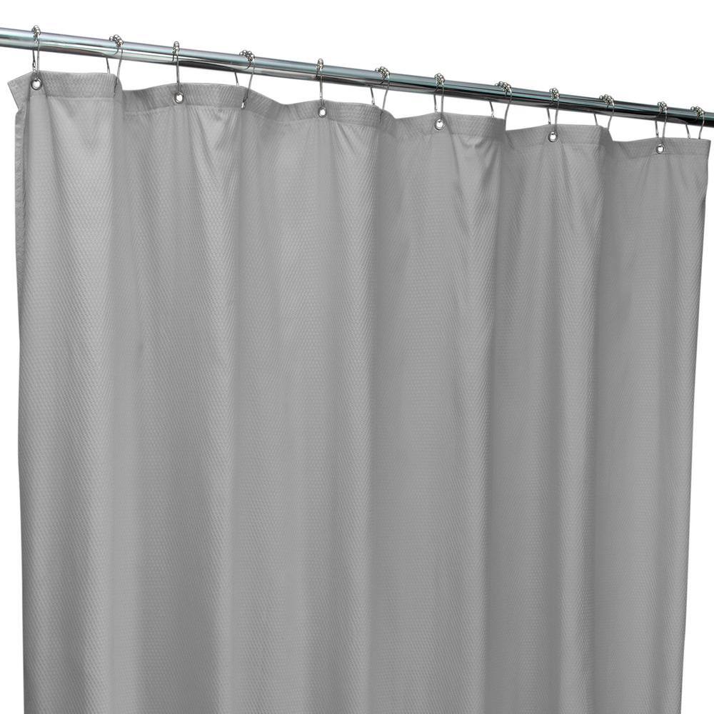 Shower Liner Microfiber Silver
