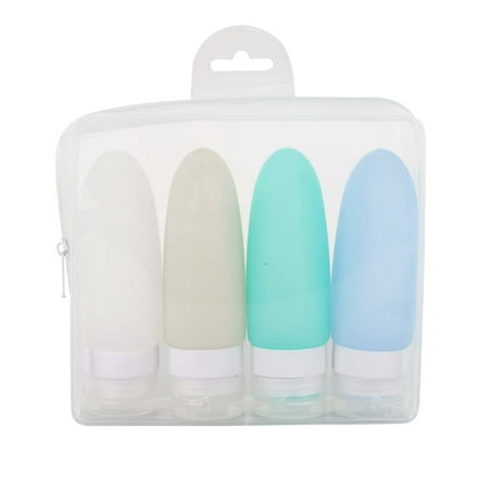 Travel Bottle Silicone s/4 +Bg