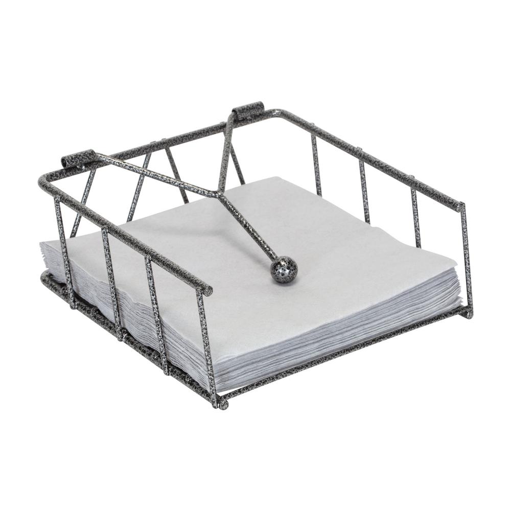 Napkin Holder Flat 2-Tone Grey