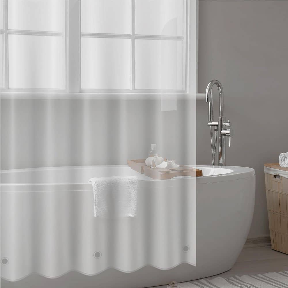 Shower Liner Frost w,Suction C