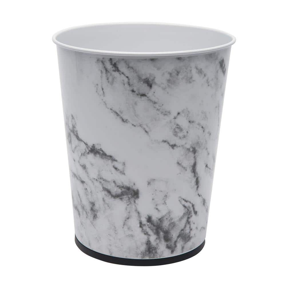 Trash Can 5L Round Marble