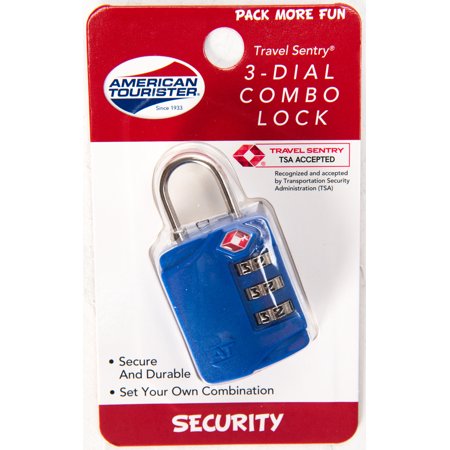 Luggage Lock TSA 3-dial AT