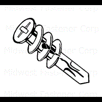 EZ Anchor#8 Plastic 15ct.