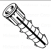 Rbd Anchr Astd w/screws 26ct