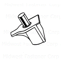 Shelf Pin 5mm Clear 20ct