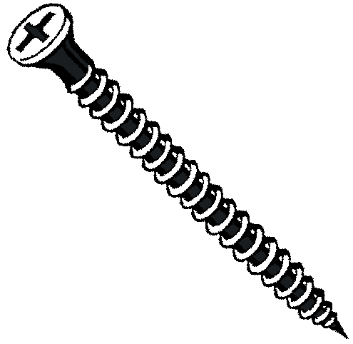 Drywall Screw 6x2¼ Fine 6ct