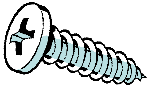 Sheet Metal Screw 10x1-1/4 8ct