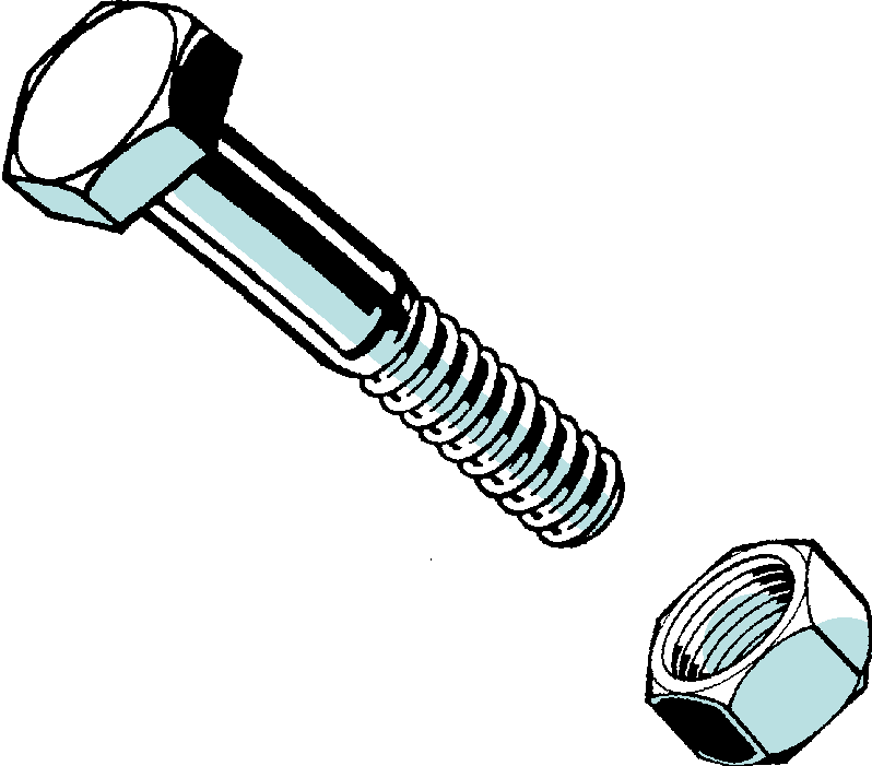 Hex Cap Screws 1/4-20x2 3ct