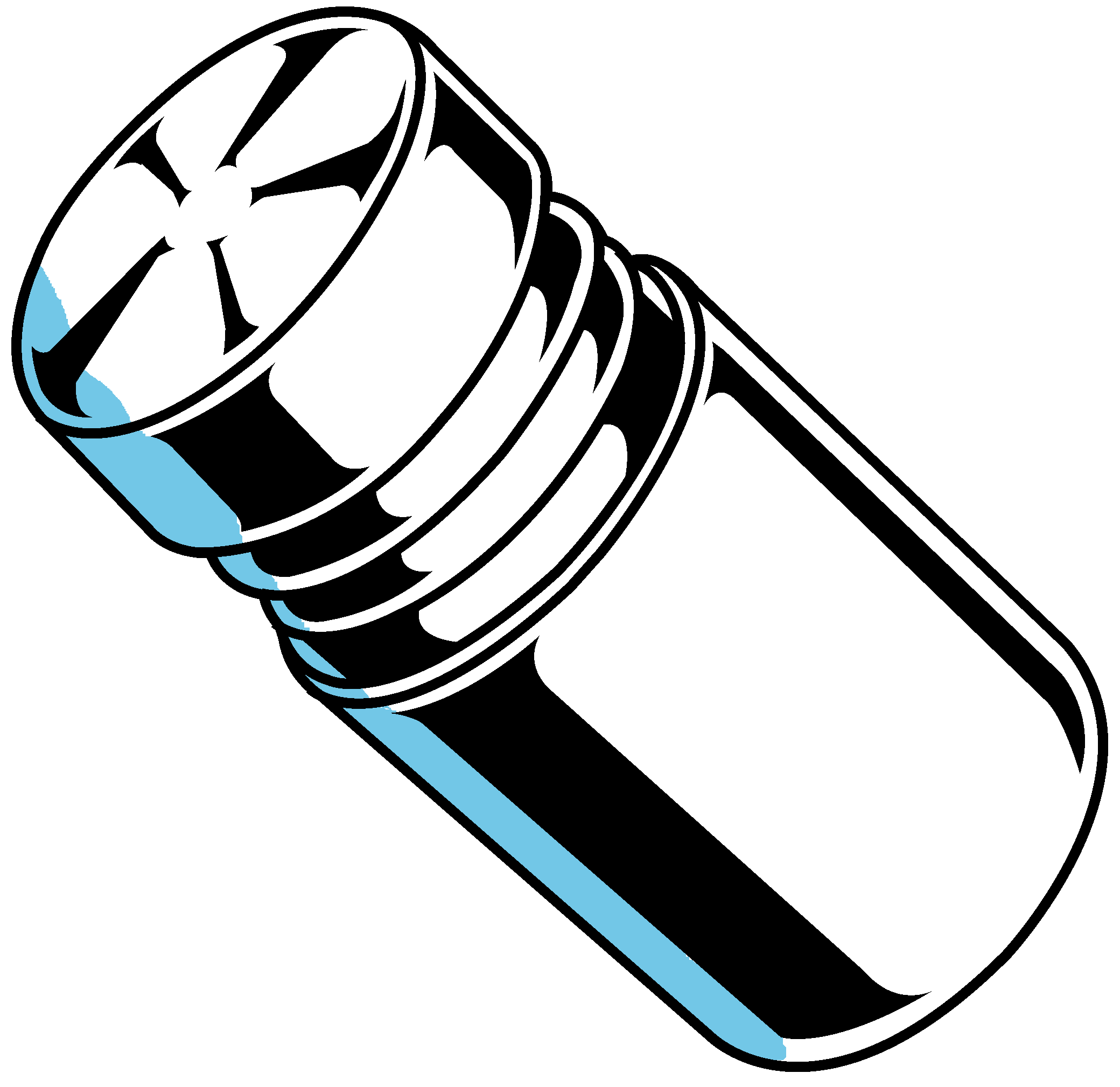 Stand-Offs SS 1/2 x 3/4 4ct